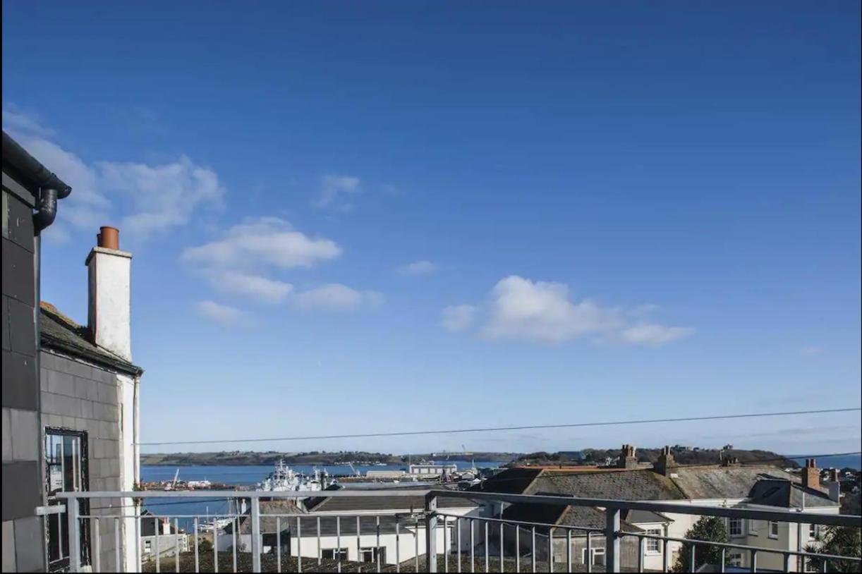 Falmouth Townhouse With Panoramic Sea View Terrace Kültér fotó